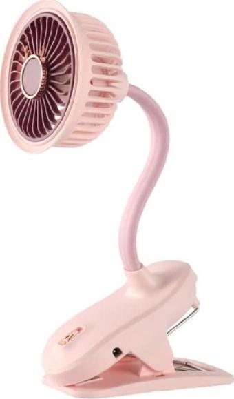 Taşınabilir Mini Klips Bebek Arabası Fanı Soğutma Hava Sirkülatöründe 360 Derece Dönebilen Klips