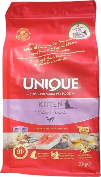 Unique Unıque Kitten Somonlu Kedi Maması 2 Kg