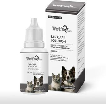 Vet's Health Ear Care Solution 50Ml Kulak Bakım Solüsyonu