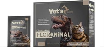 Vet's Health Floranimal Plus Kedi Ve Köpekler Için Probiyotik Prebiyotik Takviyesi 30X1Gr