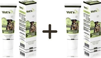 Vet's Health Multi-Vitamin Paste Kedi Ve Köpekler Için Vitamin Desteği Pasta 100G (2Adet)