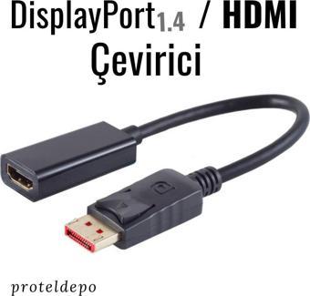 IRENIS DisplayPort / HDMI Çevirici, Dönüştürücü Kablo - 18 Gbit