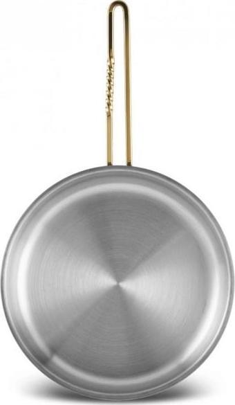Karaca Maçka İndüksiyon Tabanlı Çelik Tava 14 Cm Gold