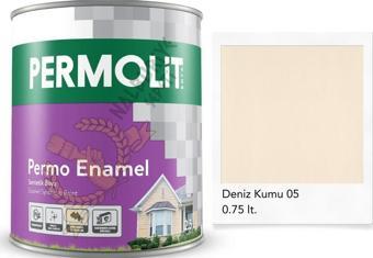 Permolit Enamel Sentetik Yağlı Boya DENİZ KUMU 0.75 Lt.