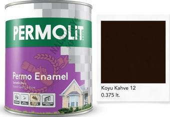 Permolit Enamel Sentetik Yağlı Boya KOYU KAHVE 0.375 Lt.