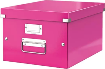 LEİTZ 6044 WOW C&S ORTA BOY SAKLAMA KUTUSU METALİK PEMBE