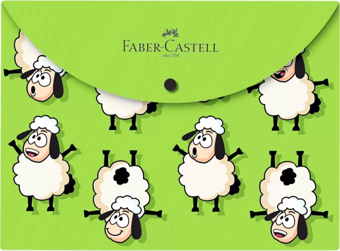 FABER-CASTELL ÇITÇITLI DESENLİ EVRAK DOSYASI A4 (000006)