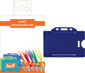SARFF LACİVERT KART KORUYUCU BLİSTER - 10ADET