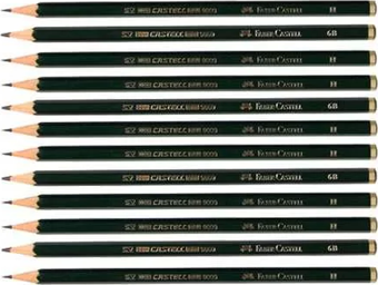 Faber Castell 9000 Dereceli Kalem (Çizim-Eskiz Kalem)