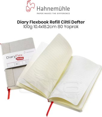 Hahnemühle Diary Flexbook Refill 100g 10.4x18.2cm 80 Yaprak