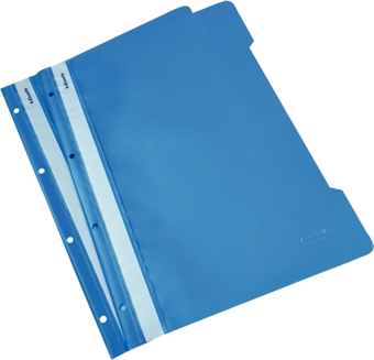 Esselte 4199 Mavi Plastik Telli Dosya (50 li Paket)
