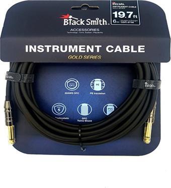 BLACKSMİTH GOLD SERIES INSTRUMENT CABLE STRAIGHT TO STRAIGHT 6m