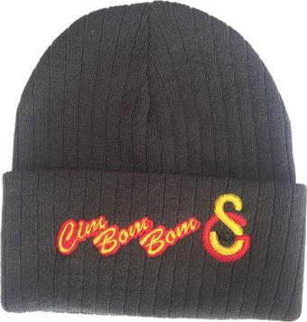 Galatasaray Lisanslı Çift Kat Örgü Unisex  Bere 