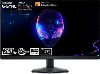 Dell Alienware Aw2724Hf 27 Inç 360Hz 0.5Ms Full Hd Adaptive Sync Fast Ips Gaming Monitör