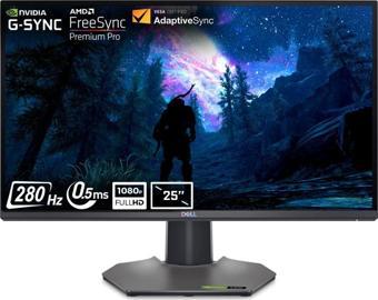 Dell G2524H 25 inç 280Hz 0.5ms Full HD Adaptive Sync Fast IPS Pivot Gaming Monitör