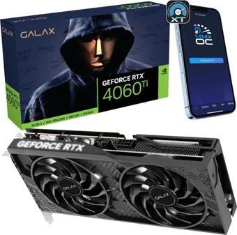 Galax Geforce Rtx 4060 Ti 1-Click Oc 8Gb Gddr6 128 Bit Dlss 3 Ekran Kartı (46Isl8Md8Coc)