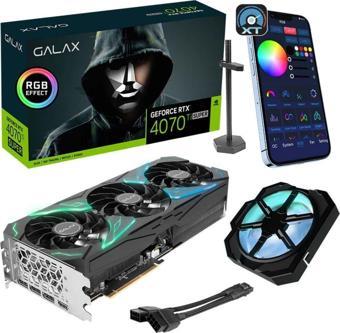 Galax Geforce Rtx 4070 Ti Super Sg 1-Click Oc 16Gb Gddr6X 256 Bit Dlss 3 Ekran Kartı (47Uzm6Md6Mer)