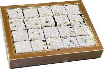 Baklava Lokum Hindistan Cevizli Antep Fıstıklı 500 GR