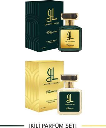 Un Petıt Luxe Sincere & Elegante Extrait De Parfum 50 Ml Exclusive Kadın Parfüm Seti