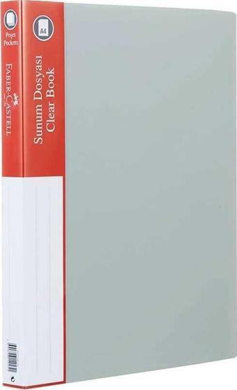 Faber Castell Sunum Dosyası 20 Yaprak Gri 5075120104