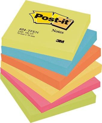 Post-it Enerji Serisi 100 Yaprak Not Kağıdı 76x76 mm 654-STFEN