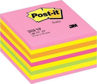 POST-İT 2028-NP YAPIŞKANLI KÜPNOT KAĞIDI 76x76 450 YAPRAK PEMBE