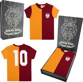 Galatasaray Orijinal Metin Oktay Bebek T-shirt  Özel Ahşap Kutulu