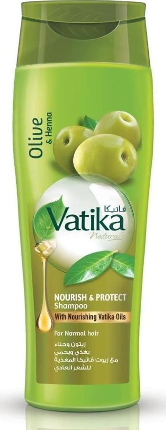 Vatika Naturals Şampuan Nem Koruma Zeytin Ve Kına 400 Ml