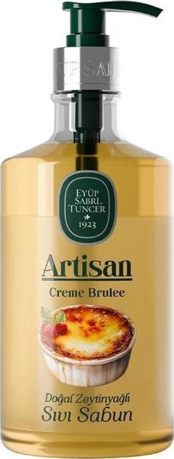 Eyüp Sabri Tuncer Artisan Doğal Zeytinyağlı Sıvı Sabun Creme Brulee 600 ml