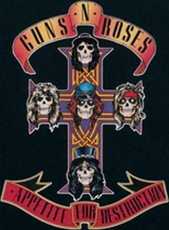 Geffen Records Appetite For Destruction Lp - Guns N' Roses