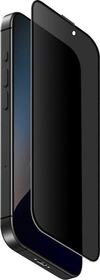 Yesido iPhone 16 Premium 5D Privacy Hayalet Cam Ekran Koruyucu