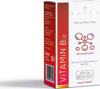 Alila Vitamin B12 Suplingual Tablet 90Lı