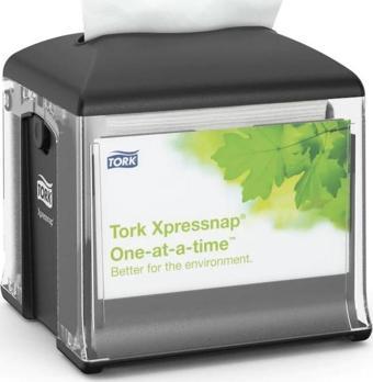 Tork Xpressnap Snack Masaüstü Peçete Dispenseri Siyah (272808)