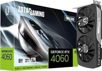 Zotac NVIDIA GeForce RTX 4060 Twin Edge ZT-D40600E-10M 8 GB GDDR6 128 Bit Ekran Kartı