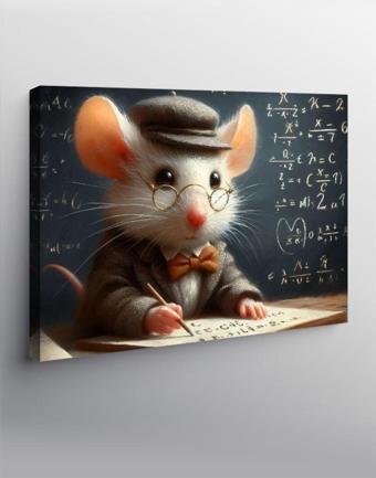Tablomega Kanvas Tablo Matematik Öğretmeni Fare
