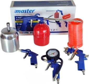 Master 5 Parça Havalı Alet Seti