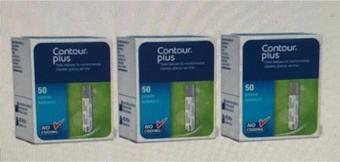 Bayer Contour Plus Kan Şekeri Test Stribi 3 Paket 150 Adet