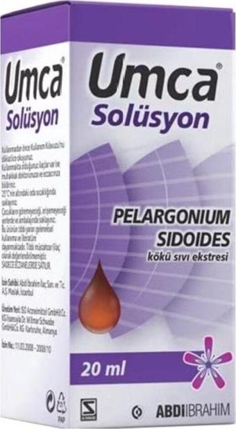 Umca 20 Ml Solüsyon Damla