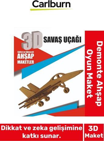 3 Boyut Eğitici Öğretici Zeka Geliştirici Boyanabilir Ebeveyn Çocuk Puzzle Demonte Ahşap Oyun Maket