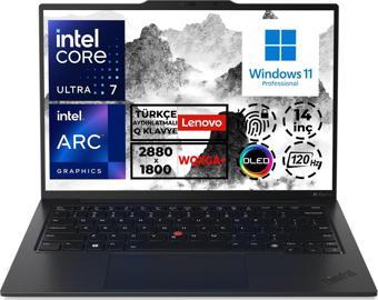 Lenovo ThinkPad X1 Carbon G12 Ultra 7 155H 32GB 2TB SSD 14" WQXGA+ W11P Notebook 21KC00SGTX 001