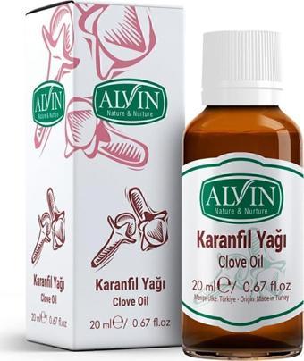 Alvin Karanfil Yağı (Clove Oil) Doğal 20 Ml