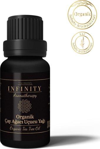 Infınıty Aromatherapy Organik Çay Ağacı Uçucu Yağı (Tea Tree Essential Oil) %100 Saf Ve Doğal 10 Ml