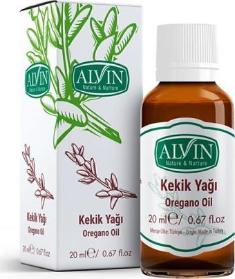 Alvin Kekik Yağı (Oregano Oil) Doğal 20 Ml