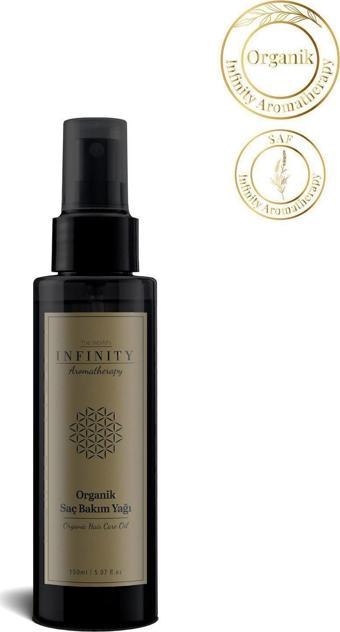 Infınıty Aromatherapy Organik Saç Bakım Yağı Hızlı Saç Uzatma Ve Dökülme Karşıtı 150 Ml