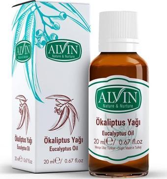 Alvin Okaliptus Yağı (Eucalyptus Oil) Doğal 20 Ml