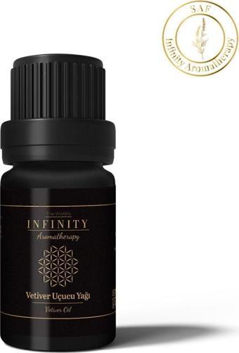 Infınıty Aromatherapy Vetiver Uçucu Yağ (Vetiver Essential Oil) %100 Saf Ve Doğal 10 Ml