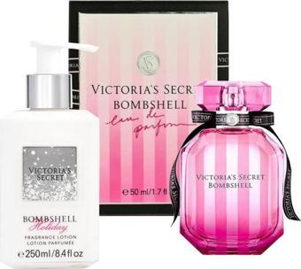 Bombshell Edp 50ml Kadın Parfüm + Bombshell Holiday 250ml Vücut Losyonu 2li Set