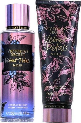 Velvet Petals Noir Vücut Losyonu Ve Spreyi 2'li Set