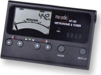 Musedo MT-80 Chromatic Siyah Metro-Tuner