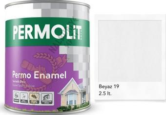 Permolit Enamel Sentetik Yağlı Boya BEYAZ 2.5 Lt.